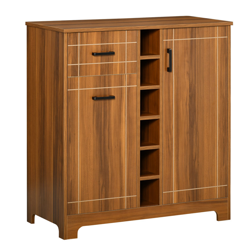 Armoire à vin rétro pour 6 bouteilles