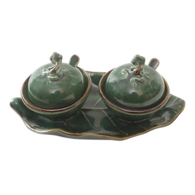Ceramic Condiment Set