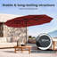 380cm Beach Parasol