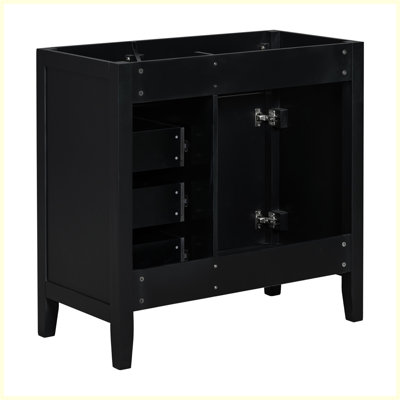 Modern Bathroom Vanity with Cabinet and Drawers