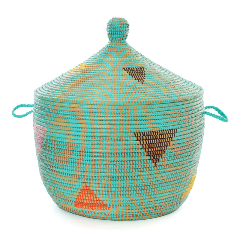 Panier de rangement Aqua Teranga Triangles