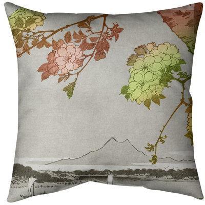 Housse de coussin Blossoms over the River