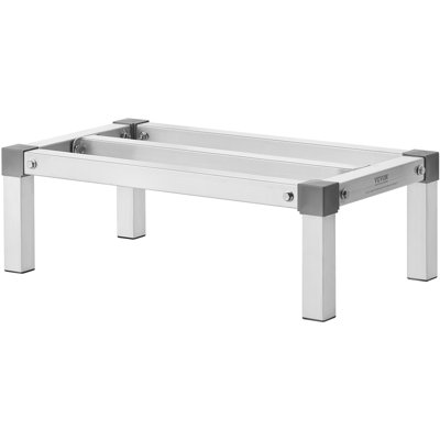 Newly Upgraded! Aluminum Dunnage Rack Stationary Dunnage Rack Storage Rack