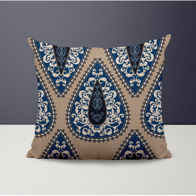 Outdoor Reversible Throw Pillow