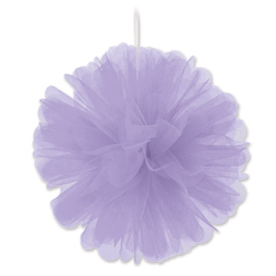 Décoration murale boule en tulle