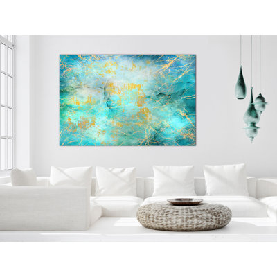 Emerald Ocean - Wrapped Canvas Print