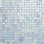 Grapefruit 5/8" x 5/8" Glimmer Glass Mosaic