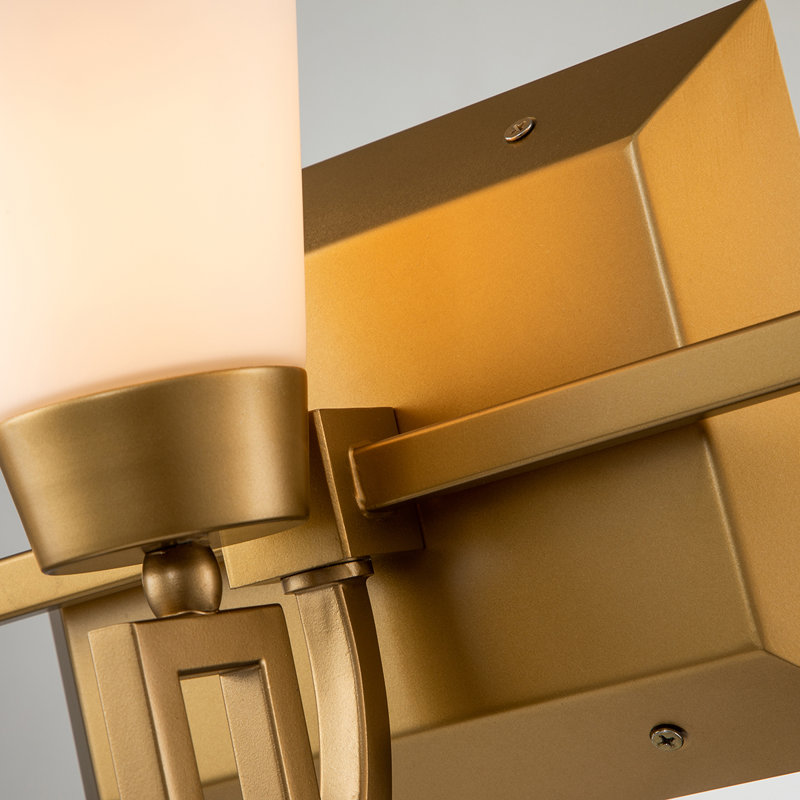 Lemuria 3 Light Vanity, Laquered Gold 