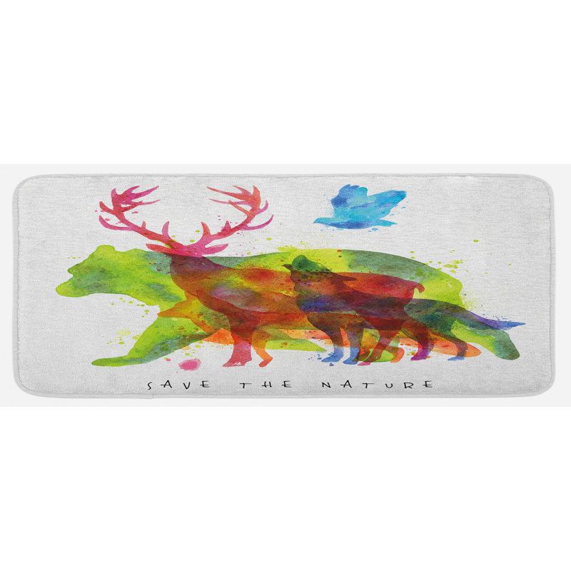 Tapis de cuisine animal