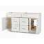Meuble-lavabo double 60 po avec base de tiroir Disar-111779180