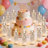 12Pcs Rose Shadow LED Flameless Candles,Romantic Battery Operated Candles Led Pillar Candles for Valentines Anniversary Wedding Christmas Decorations-885143129