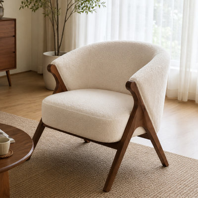 Fauteuil demi-tonneau Modern