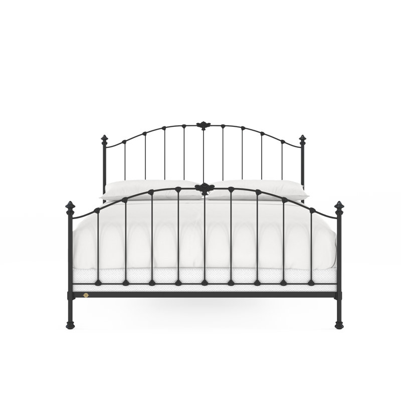 171 Country French Bed | Complete Standard, King, Gunmetal
