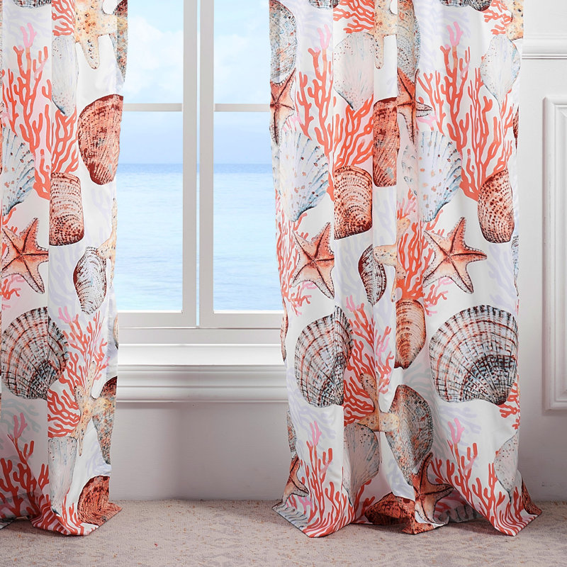 Greenland Home Fashions Beach Days Window Treatments