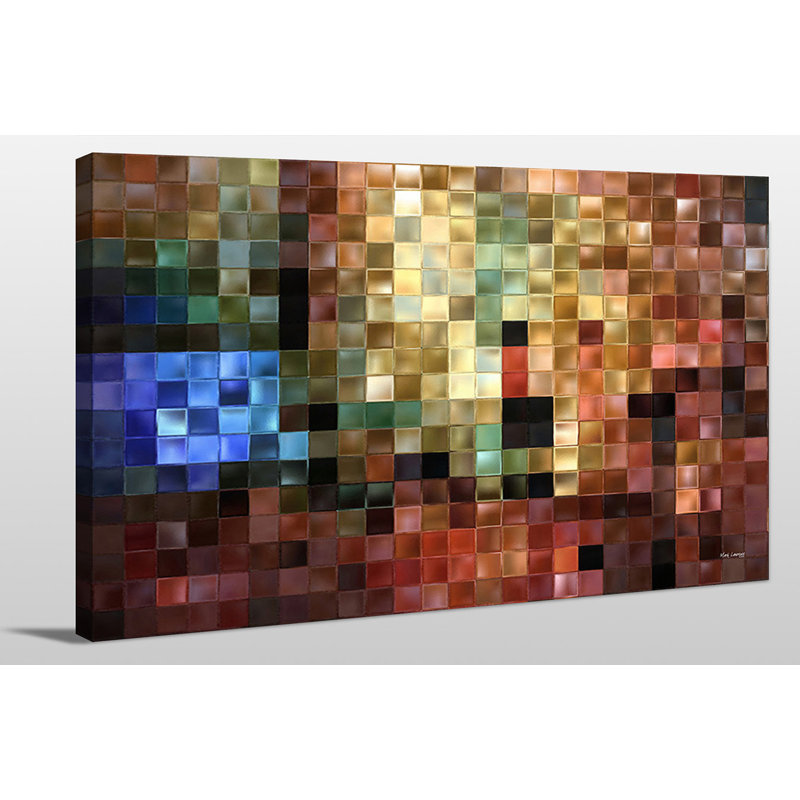 « i will you you », impression sur toile, H 24 po x l 40 po x P 1,5 po, Toile tendue