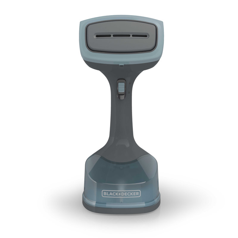 BLACK+DECKER Handheld Steamer for Clothes, Fast Wrinkle Removal, Auto Shut-Off, Attachments for Delicate Fabrics,  and Steaming Curtains, (HGS200).