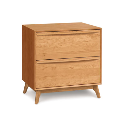 Catalina 26.88'' W Solid Wood Nightstand