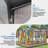 6X12ft Walk-In Outdoor Greenhouse - Polycarbonate Garden Greenhouse With Sturdy Aluminum Frame, Adjustable Vents, Lockable Door & UV Protection For Backyard-125343860-125343864