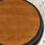 Table basse ronde avec repose-pieds 25 po avec couvercle réversible-1409992151