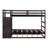 Bunk Bed With Trundle And Staircase,-300978641