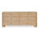 Gibson 6 Drawer Dresser Natural