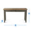 Console en bois massif Elgin-281109290