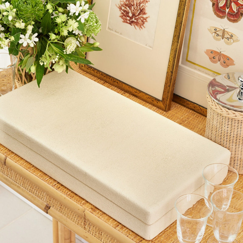 Shagreen Bamboo Bar Set