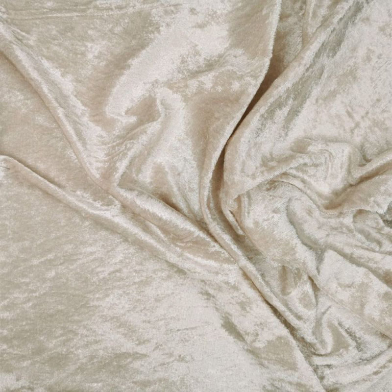Purple Crushed Velvet Tablecloth 120'''', Oyster, 90cm W x 90cm L
