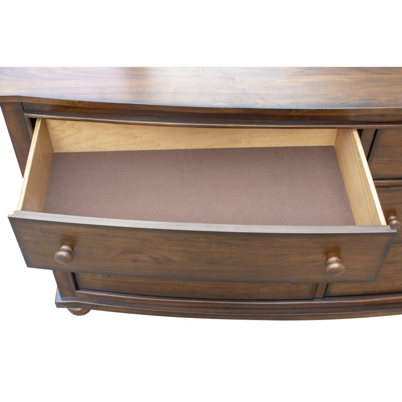 Tyntesfield 6 Drawer Dresser with Mirror