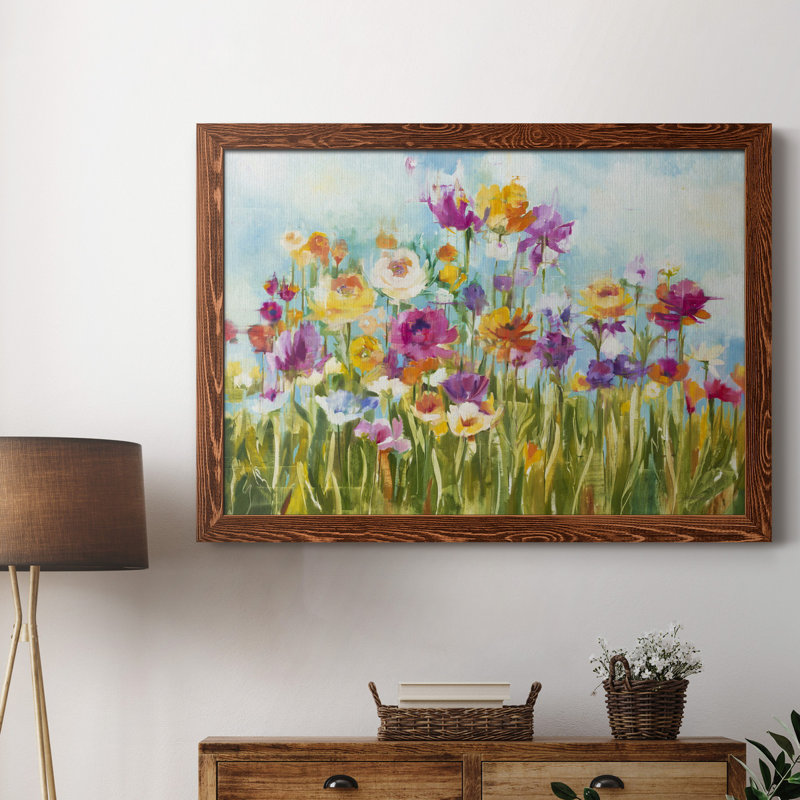 «Flight of Fancy», reproduction d'art sur toile encadrée, H 27,5 po x l 37,5 po x P 1 po, Cadre en érable