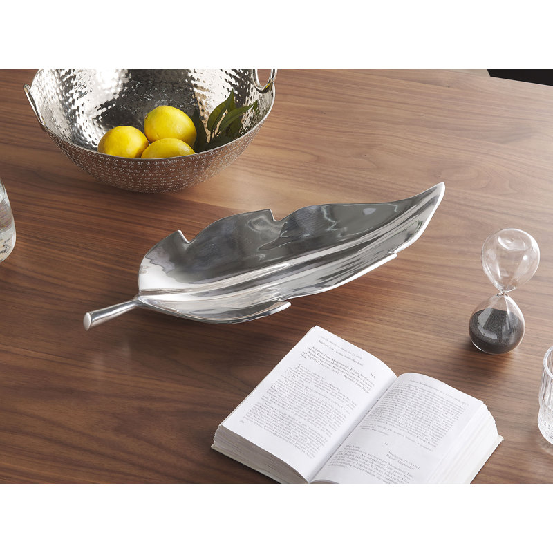 Thalia Metal Decorative Bowl, 4cm H x 49cm W x 19cm D