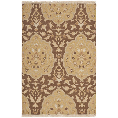 Truett Wool Floral Rug