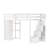 Gerld Kids Twin Loft Bed with Drawers-1775881862