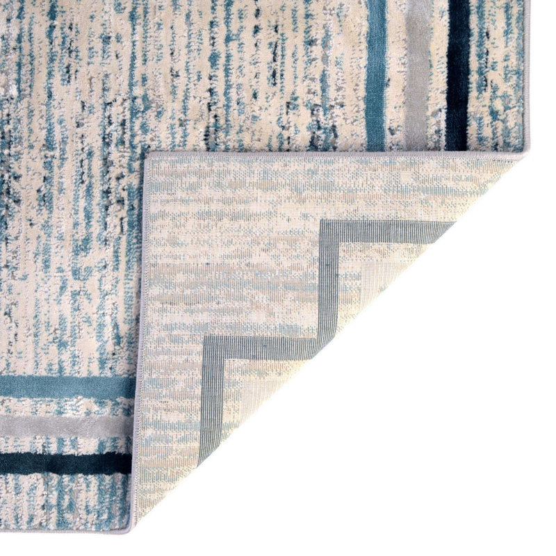 Kimberling Abstract Indoor Rug, Rectangle 5' x 8'