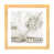 Toile avec cadre en bois beige est en rupture de stock