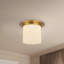 Mineral 11-in Brass Flush Mount-204888999-204888994