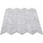 Marble Herringbone Mosaic Wall & Floor Tile