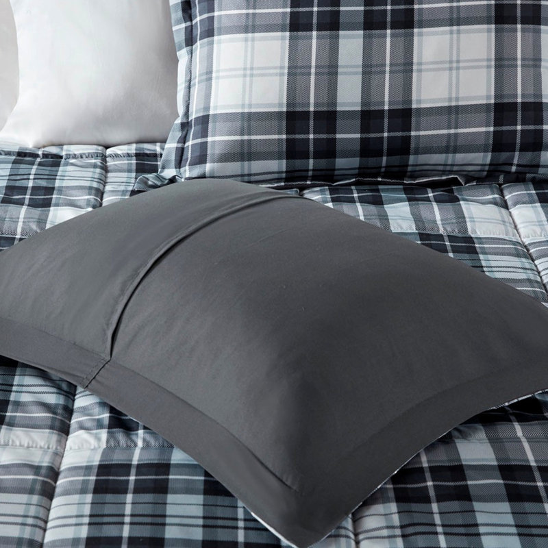 Édredon double / grand avec confort toutes saisons de 3 m, tissu en microfibre, chaleur de la taie décorative absorbante, traitement microbien, vapeur