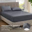 Bedsure Fitted Sheet Deep - Bed Sheets Extra Deep Pocket made of Soft Brushed Microfiber for Bed-190877313-190877323