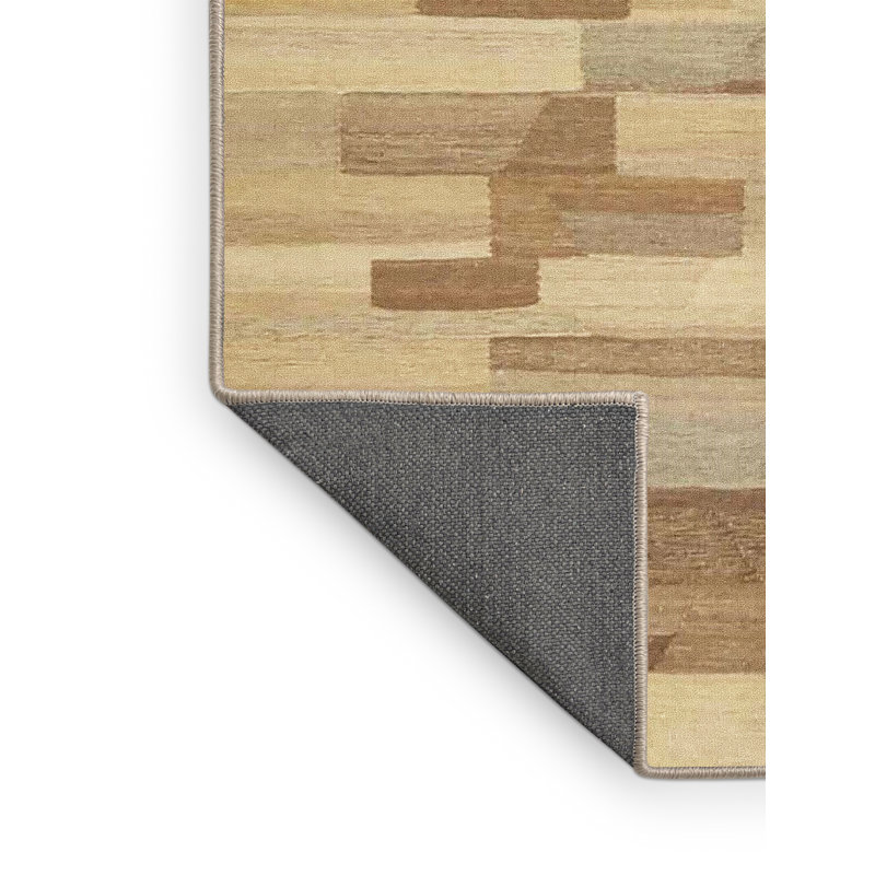 Surface beige contemporaine tapis, Rectangle 5 pi x 7 pi