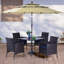 4 - Person Patio Dining Set with , Cushions Included-1357504216-1357504219