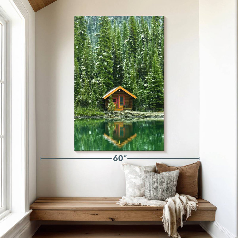 Chalet en bois Lilie O'Hara, H 51 po x l 34 po