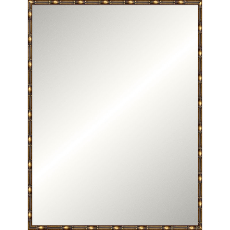 Miroir en bois massif, Rectangle, 49,75 po x 37,75 po