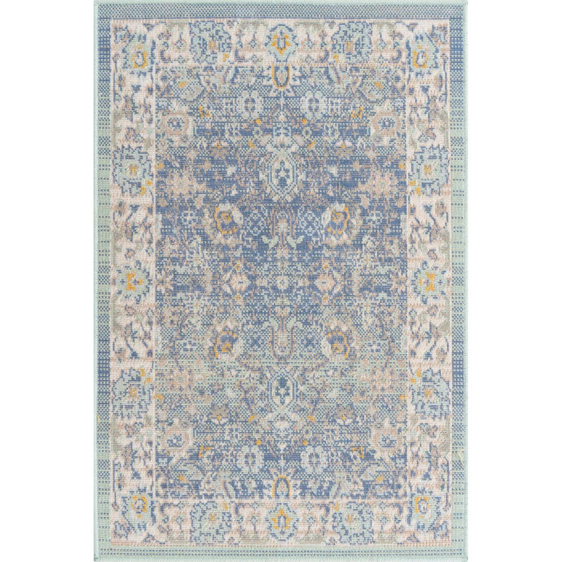 Hillen Oriental Indoor Rug, Rectangle 2'2" x 3'