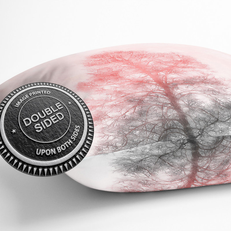 Colour of the Tree Cushion with Filling, 40cm H x 40cm W x 15cm D