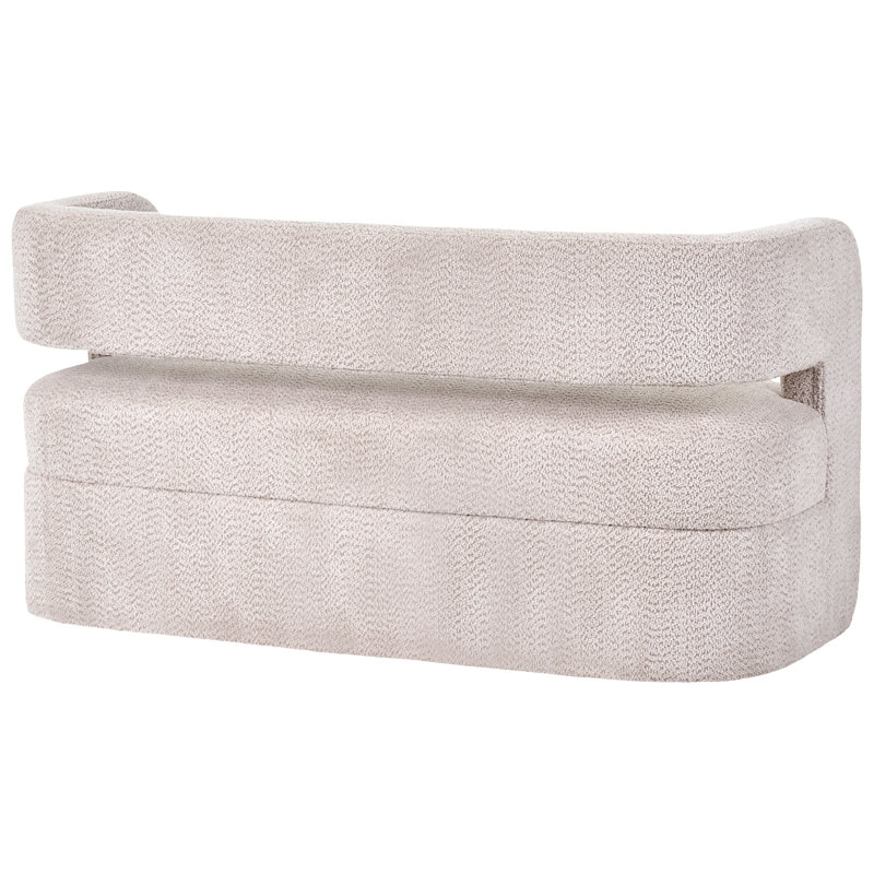 Sofa 2 Seater VIDSEL Chenille Beige