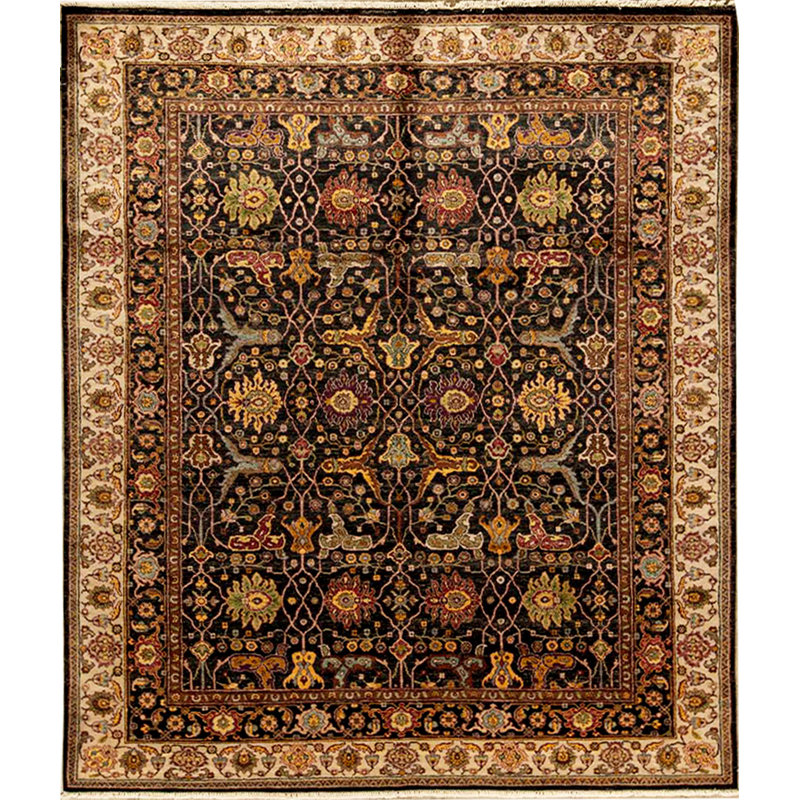 Wool Oriental Area Rug, Rectangle 8' x 10'1"