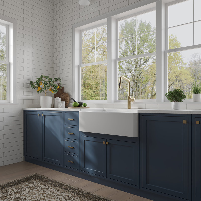30'' L Single Bowl Fireclay Kitchen Sink