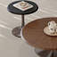 Renaissance-style minimalist round coffee table