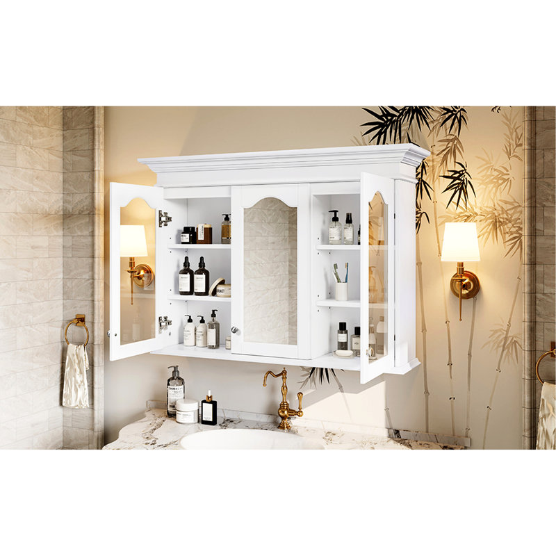 Armoire à pharmacie 40 "avec miroir pour salle de bain - Design pratique et élégant